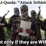 AL-QAEDA: Attack White People to avoid ‘Hate Crime’ Label