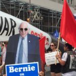 DNC Looks Like a Donald Trump Protest, No American Flags