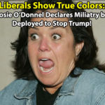 Crazy Rosie O’Donnell Calls for Martial Law to Stop Trump, Babbles Incoherent Nonsense on Twitter