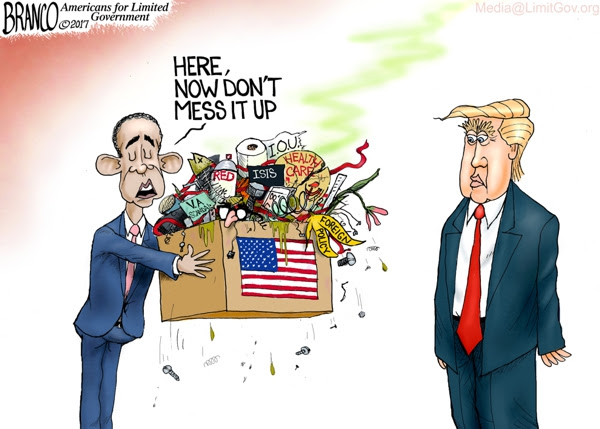 obama-handing-trump-a-mess-cartoon